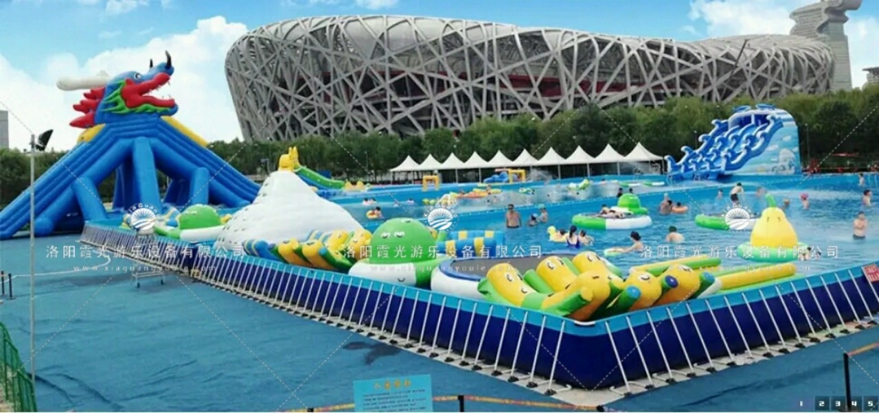 香河大型支架泳池